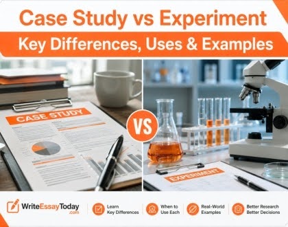 Case Study vs Experiment: Key Differences, Uses & Examples