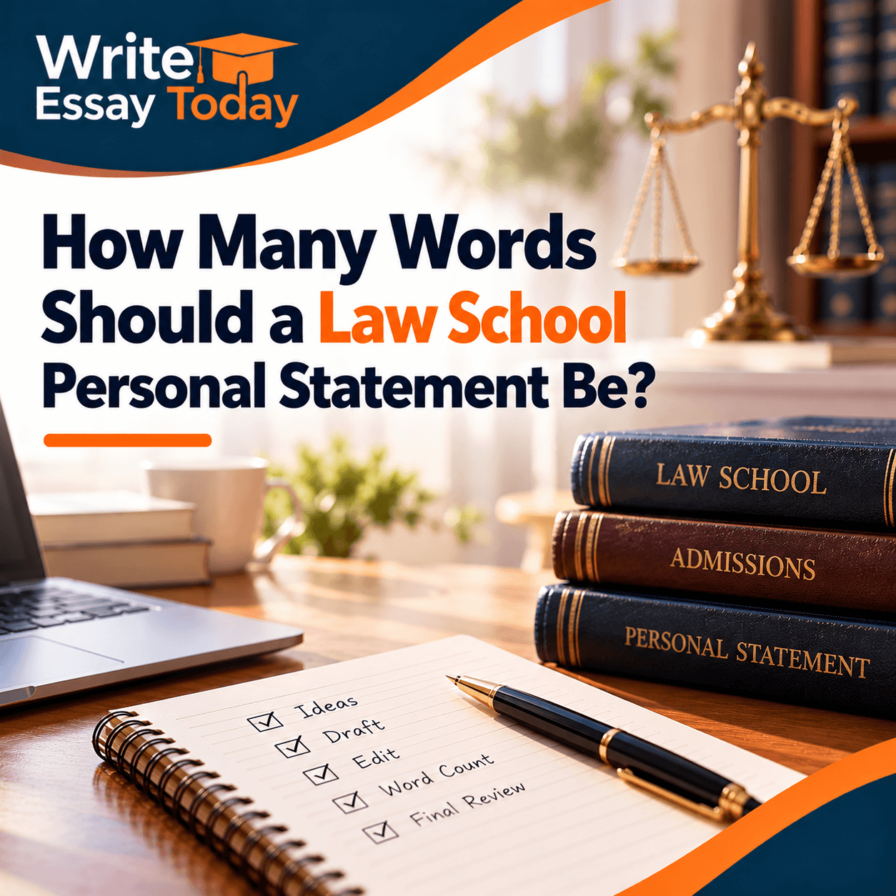 How Many Words Should a Law School Personal Statement Be?