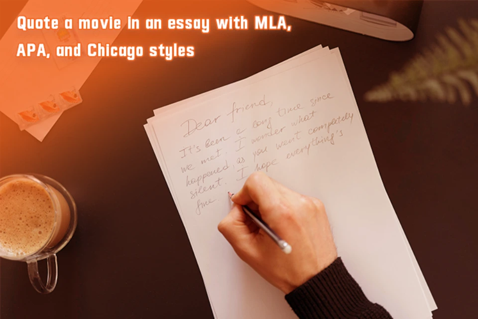 How to Quote a Movie in an Essay