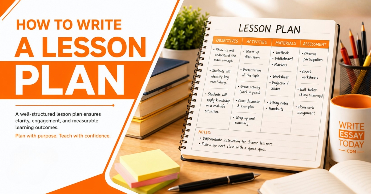 How to Write a Lesson Plan: Step-by-Step Guide