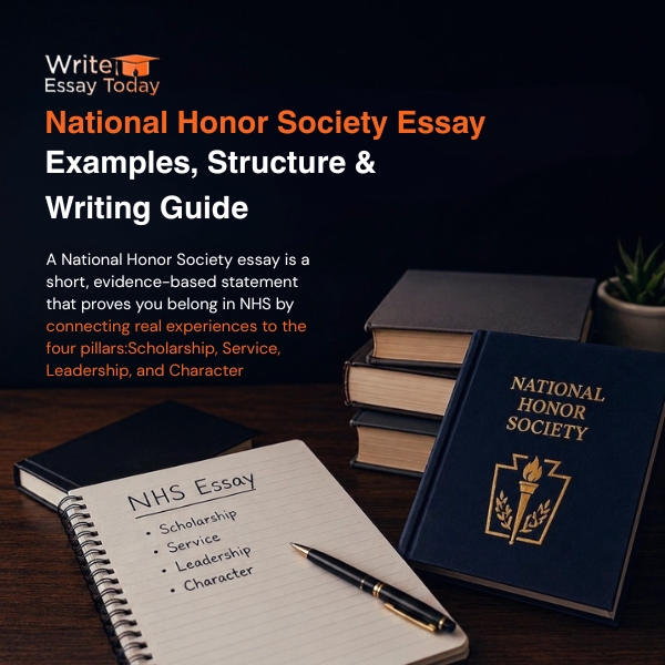 National Honor Society Essay: Examples, Structure & Writing Guide