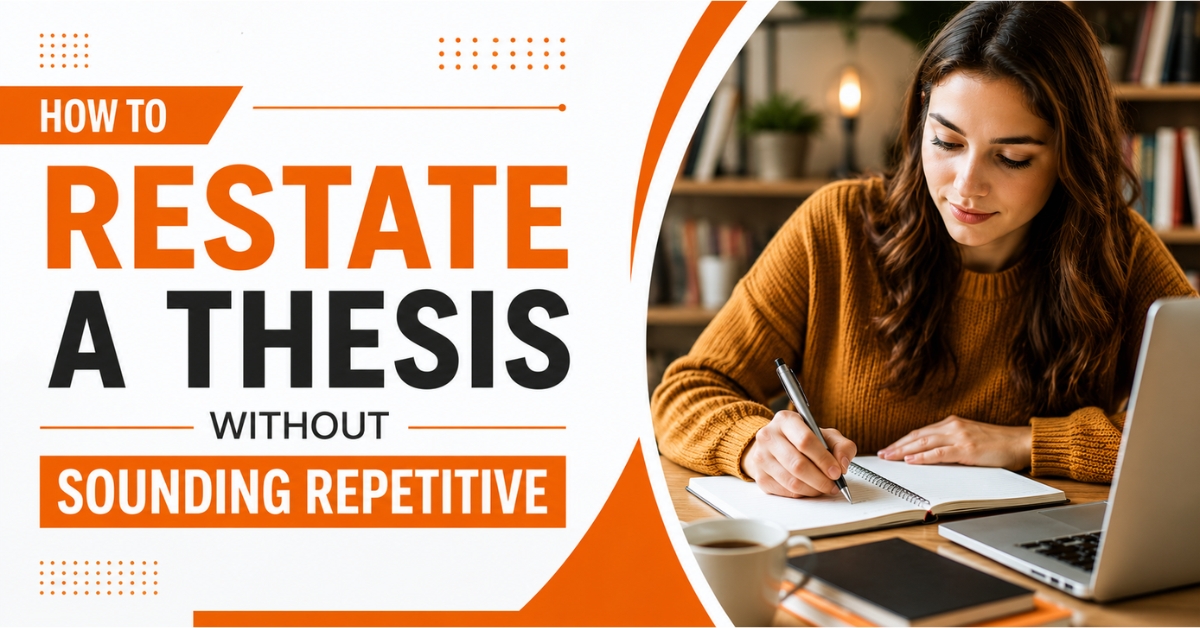 How to Restate a Thesis Without Sounding Repetitive