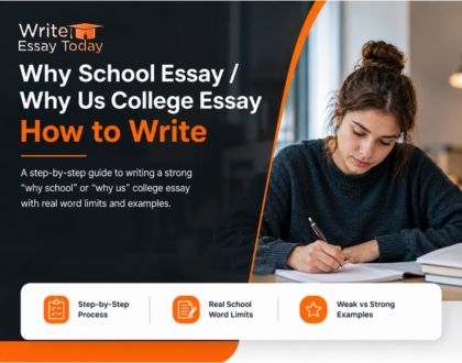 Why This College Essay: How to Write a Why School or Why Us Essay